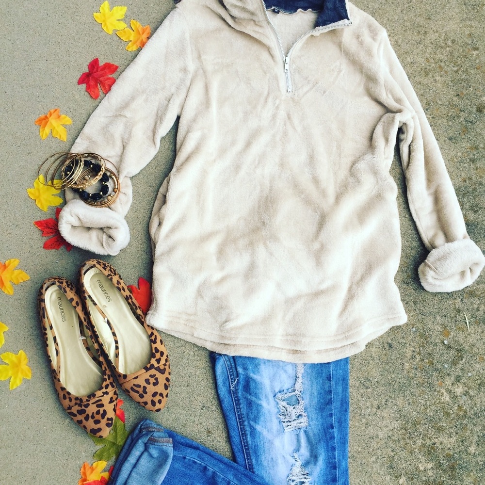 Sherpa pullover
